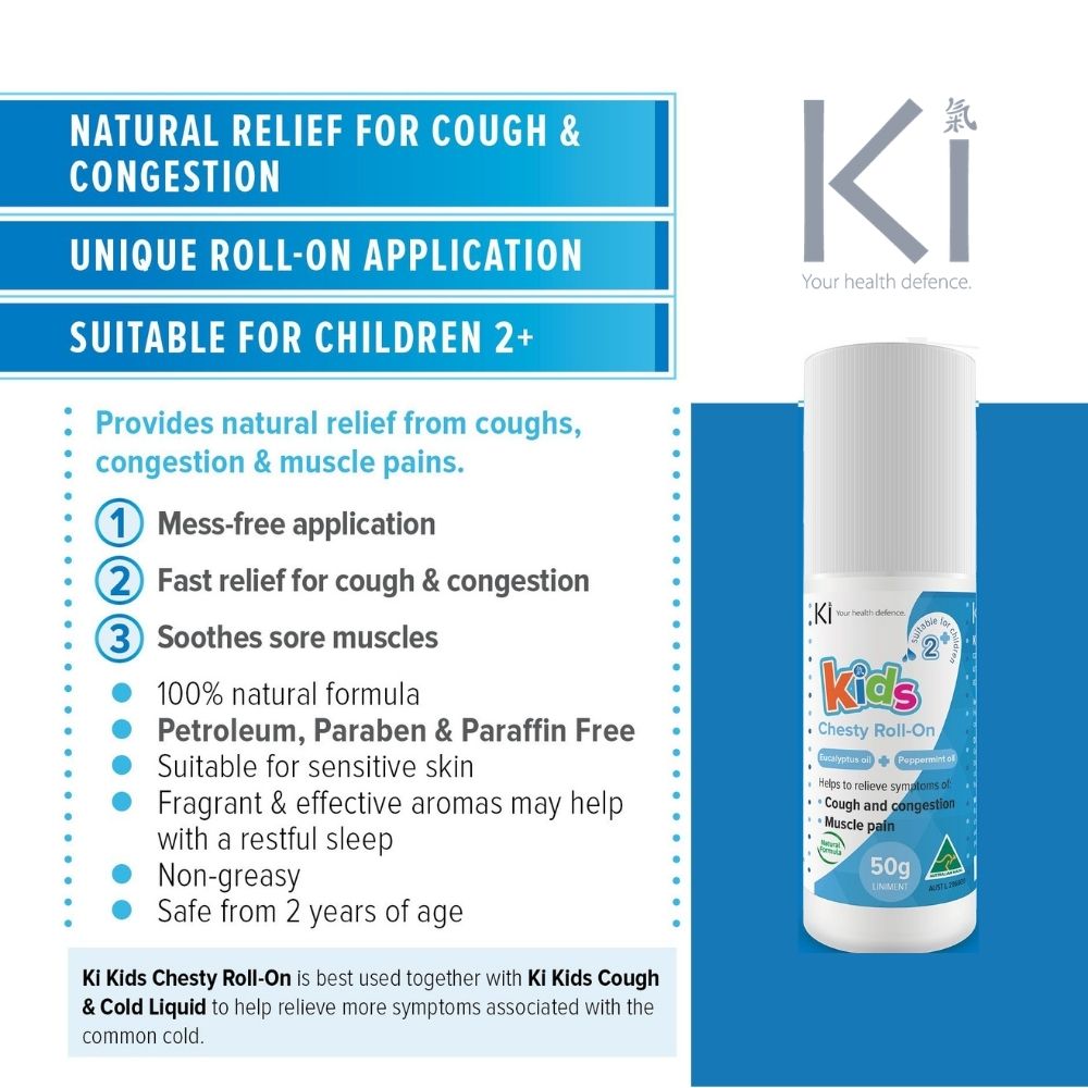 MARTIN & PLEASANCE Ki Kids Chesty Roll-On 50g