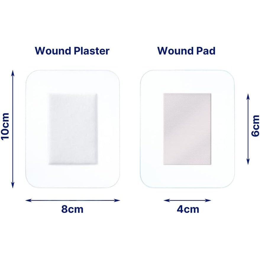 Elastoplast Waterproof XXL 8x10cm 5 Dressings