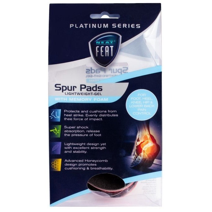 Neat Feat Orthotics Cushioning Spur Pads Large