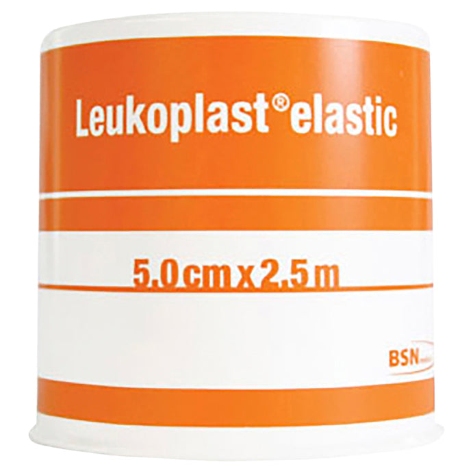 Leukoplast 01072-00 Elastic Rubber Tapes 5cm X 2.5m 1