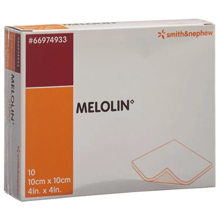 Melolin 10 X 10cm 10 Pack