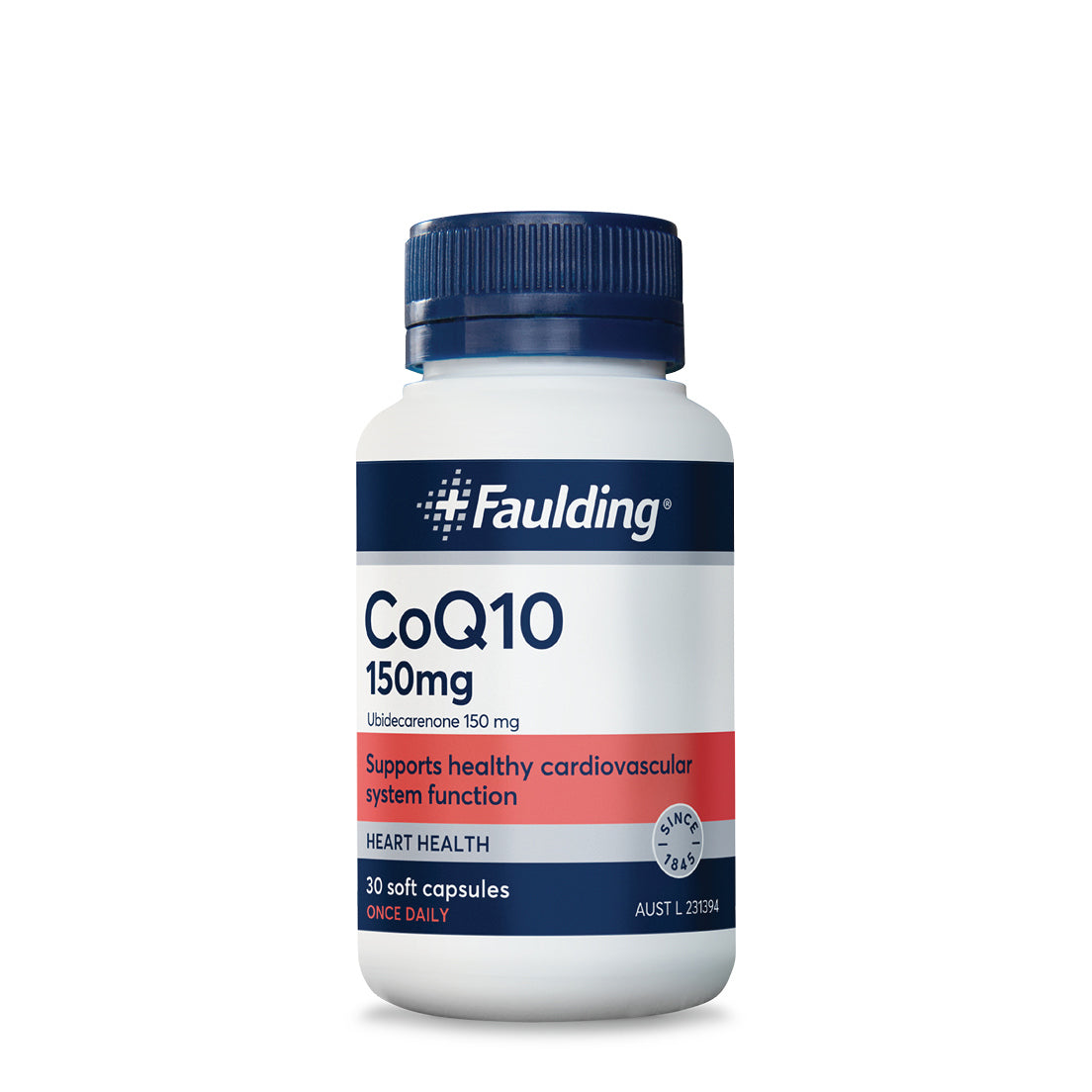 Faulding CoQ10 150mg 30 Capsules