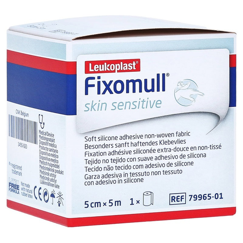 Fixomull Skin Sensitive Gentle Touch 5cm x 5m