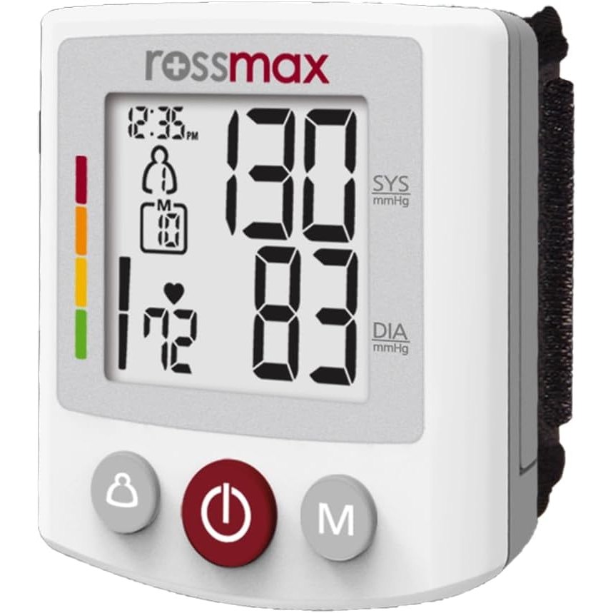 Rossmax Blood Pressure Monitor Automatic Wrist Delux