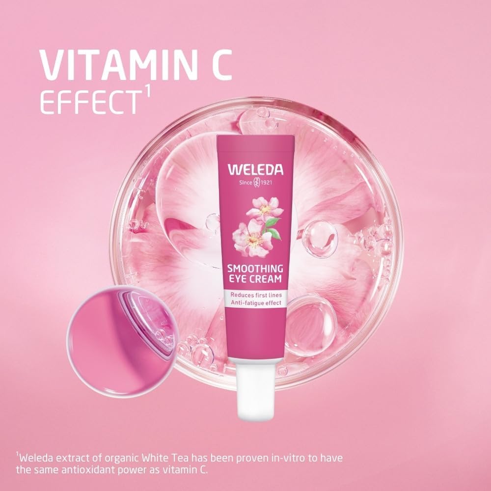 Weleda Smoothing Eye Cream Wild Rose & White Tea 10ml
