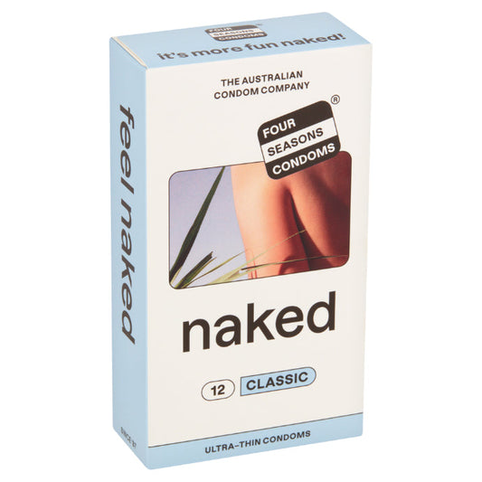 Four Seasons Naked Classic Condoms 12 Pack
