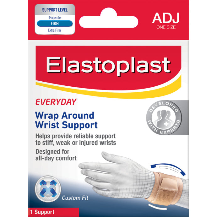 Elastoplast Sport Wrist Support Adjustable Beige 1 Each