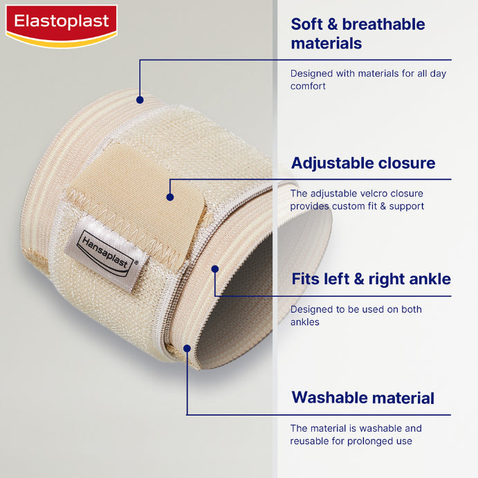 Elastoplast Sport Wrist Support Adjustable Beige 1 Each