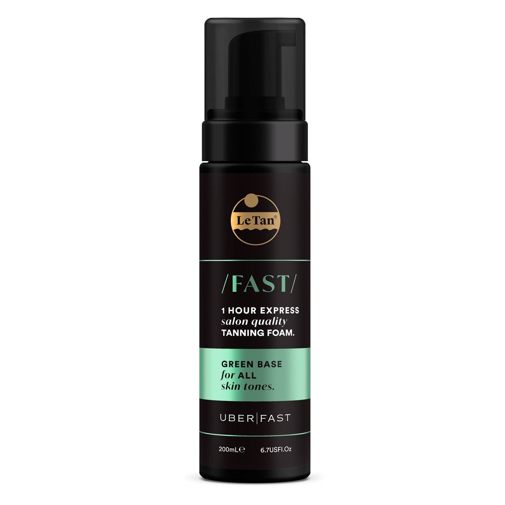 Le Tan Uber Fast Self Tanning Foam Green Base 200ml