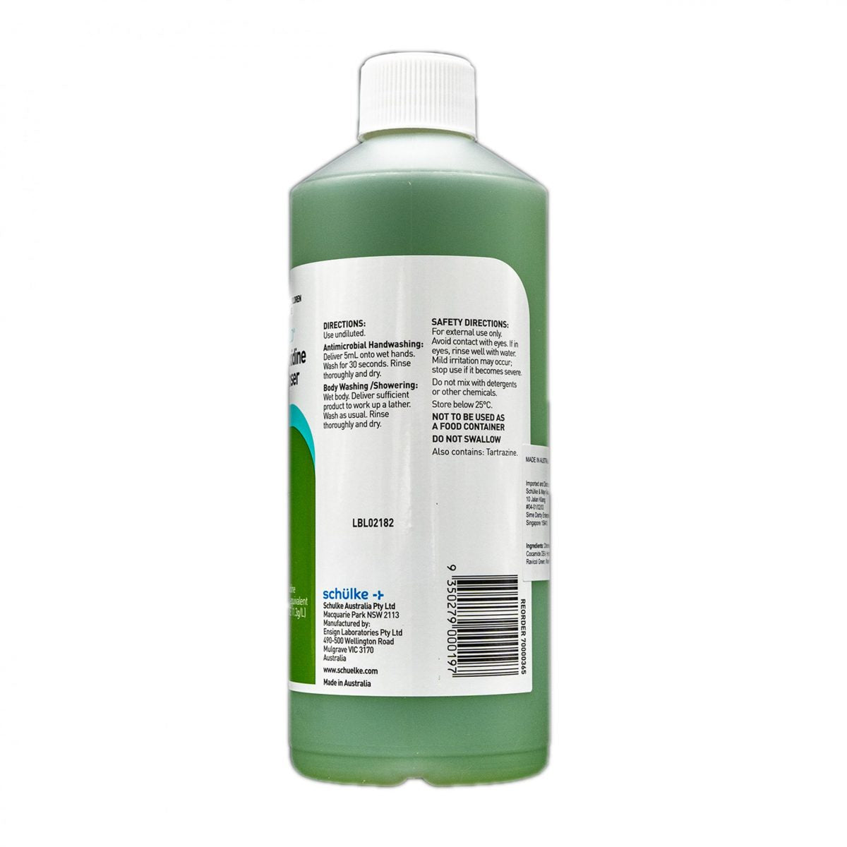 Microshield 2 Chlorhexidine Skin Cleanser 500ml