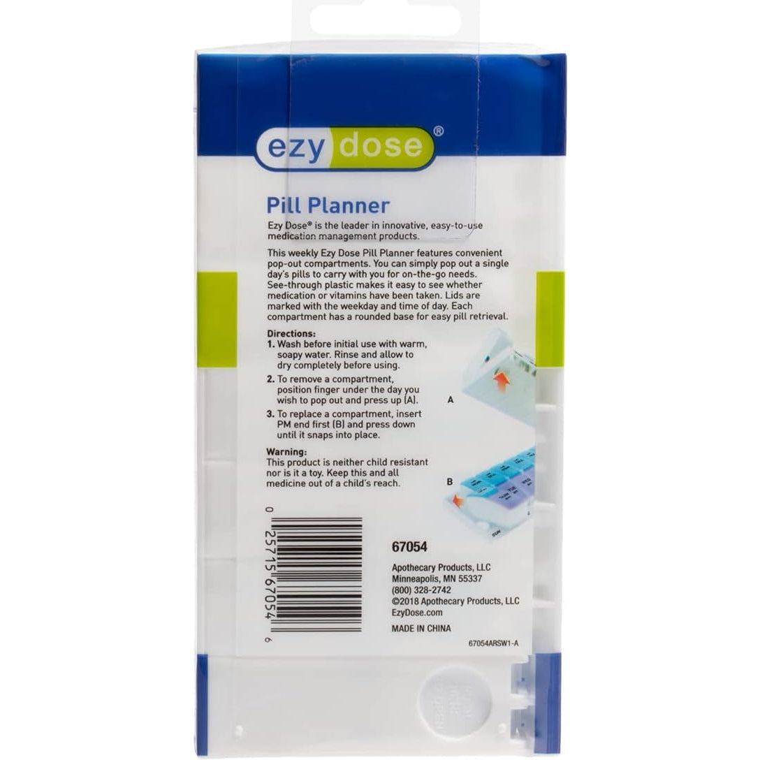Ezy Dose AM/PM Travel Pill Container