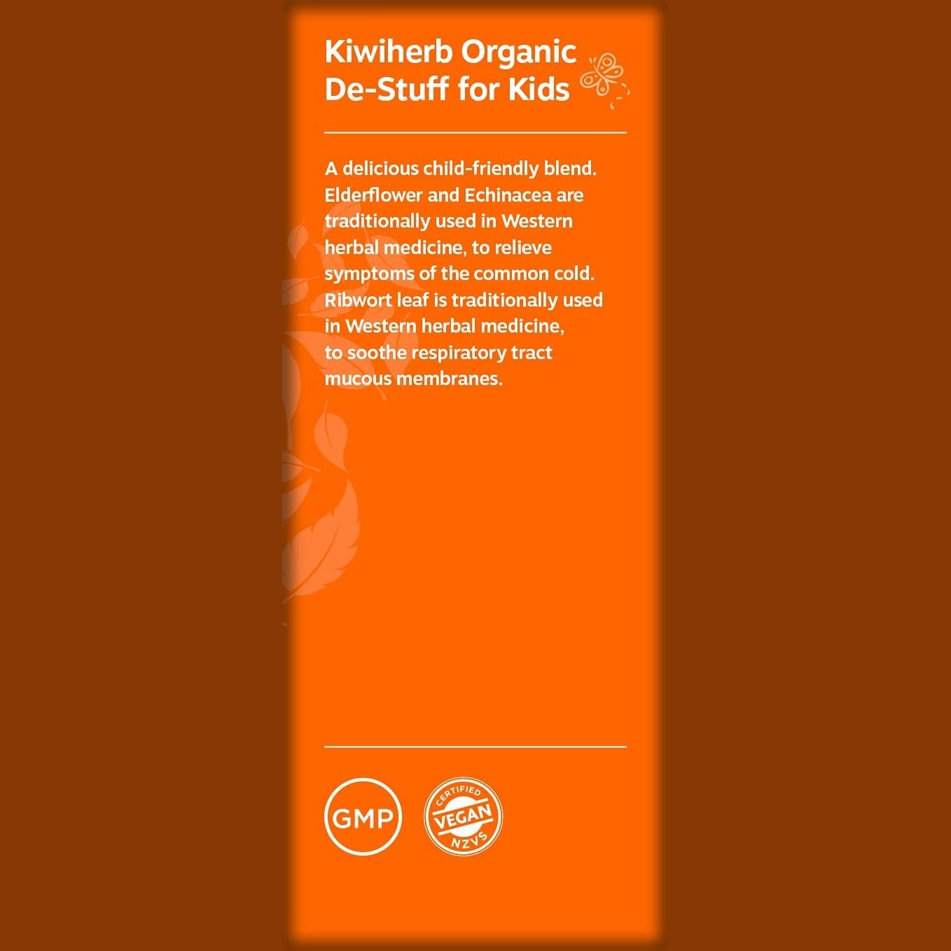 Kiwiherb Organic De-Stuff for Kids Oral Liquid 100ml