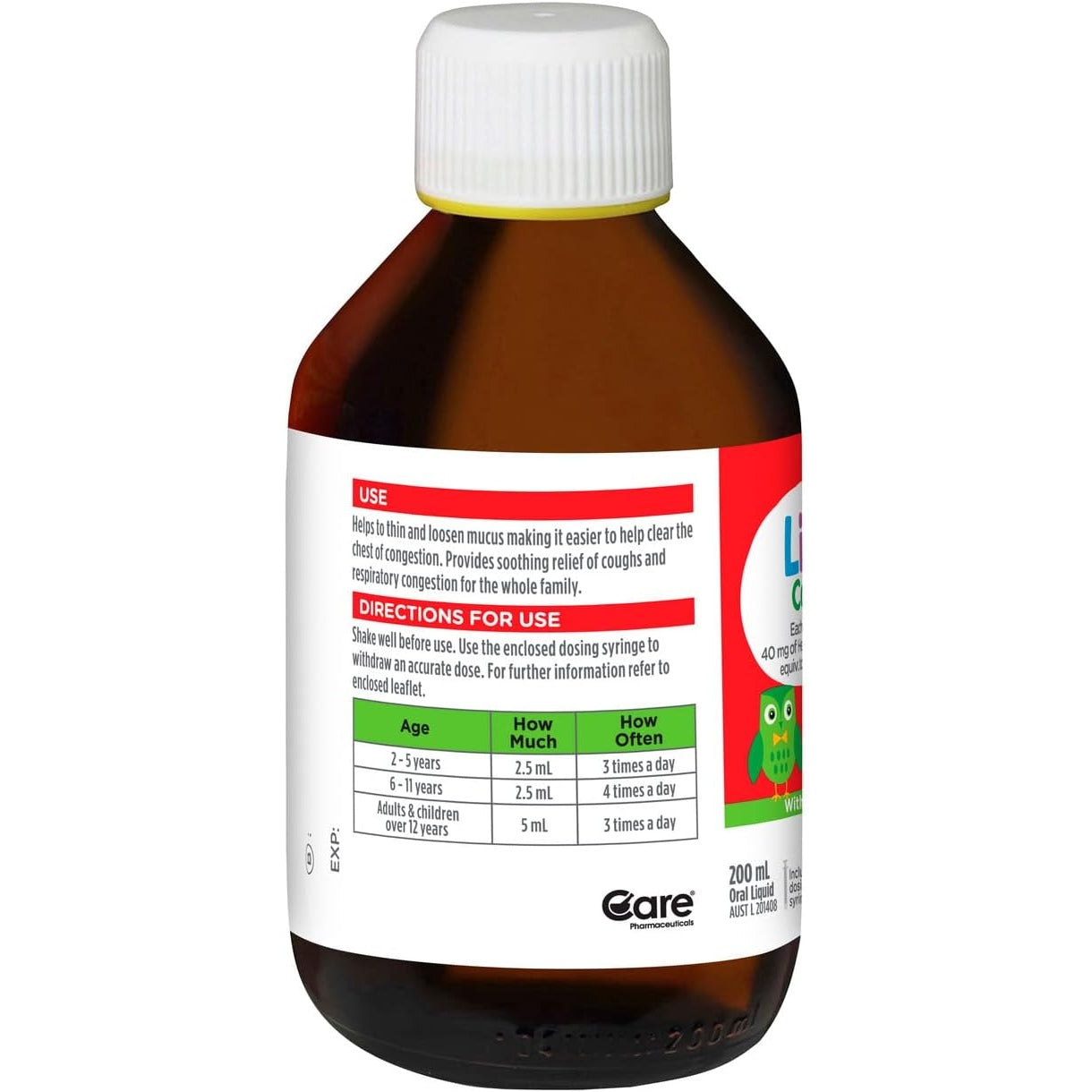 Little Coughs Oral Liquid Original 200mL