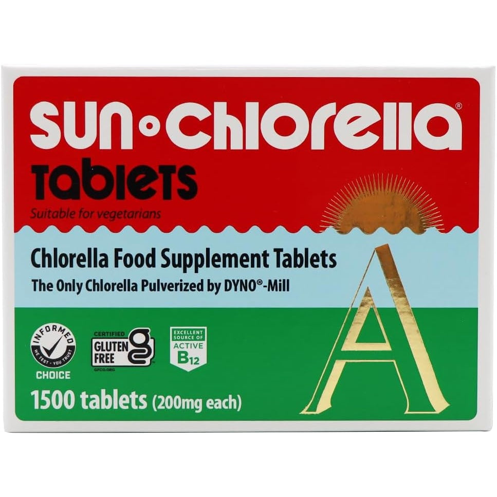 Sun-Chlorella Chlorella A 200mg Tablets 1500t