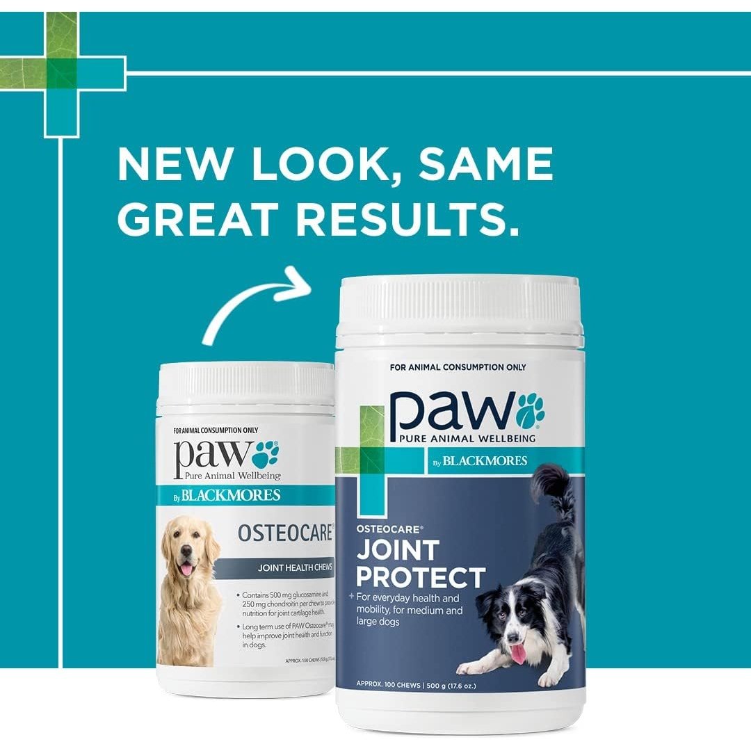 PAW By Blackmores OsteoCare Joint Protect (For Dogs approx 100 Chews) 500g