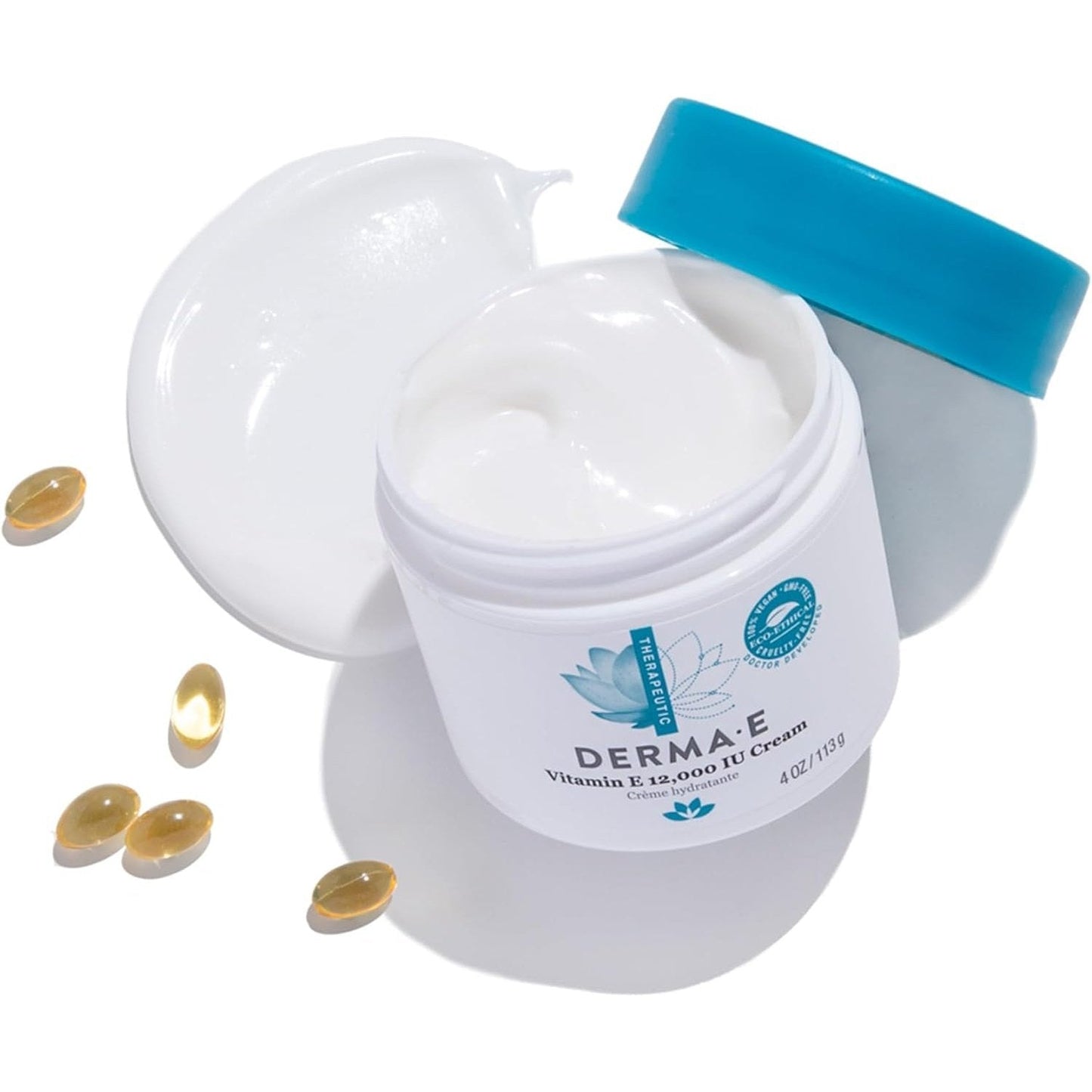 DermaE Therapeutic Vitamin E Cream (12,000IU) 113g
