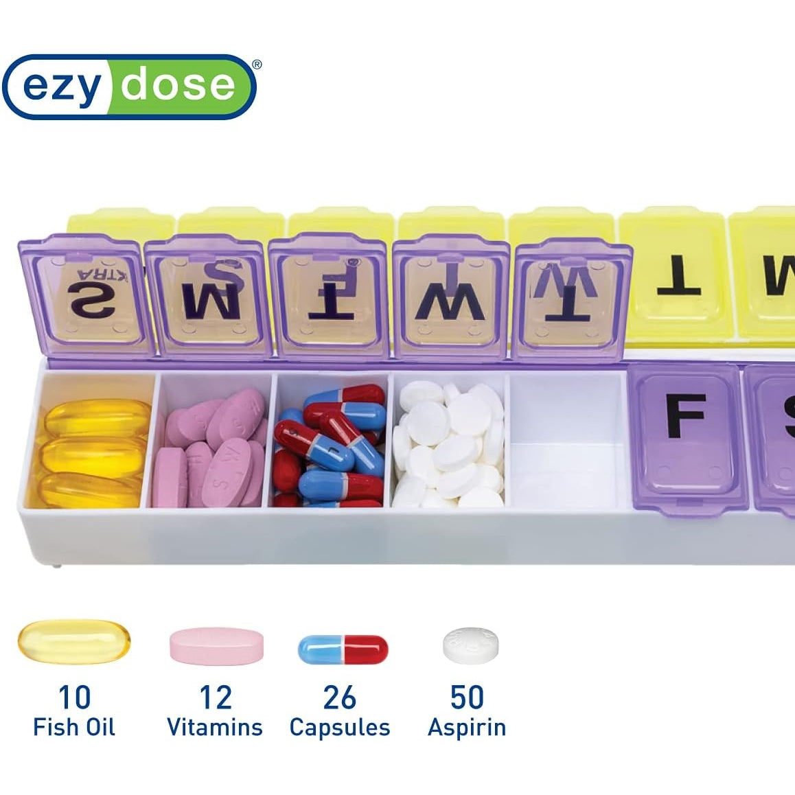 Ezy Dose 14 Day Duets Pill Reminder