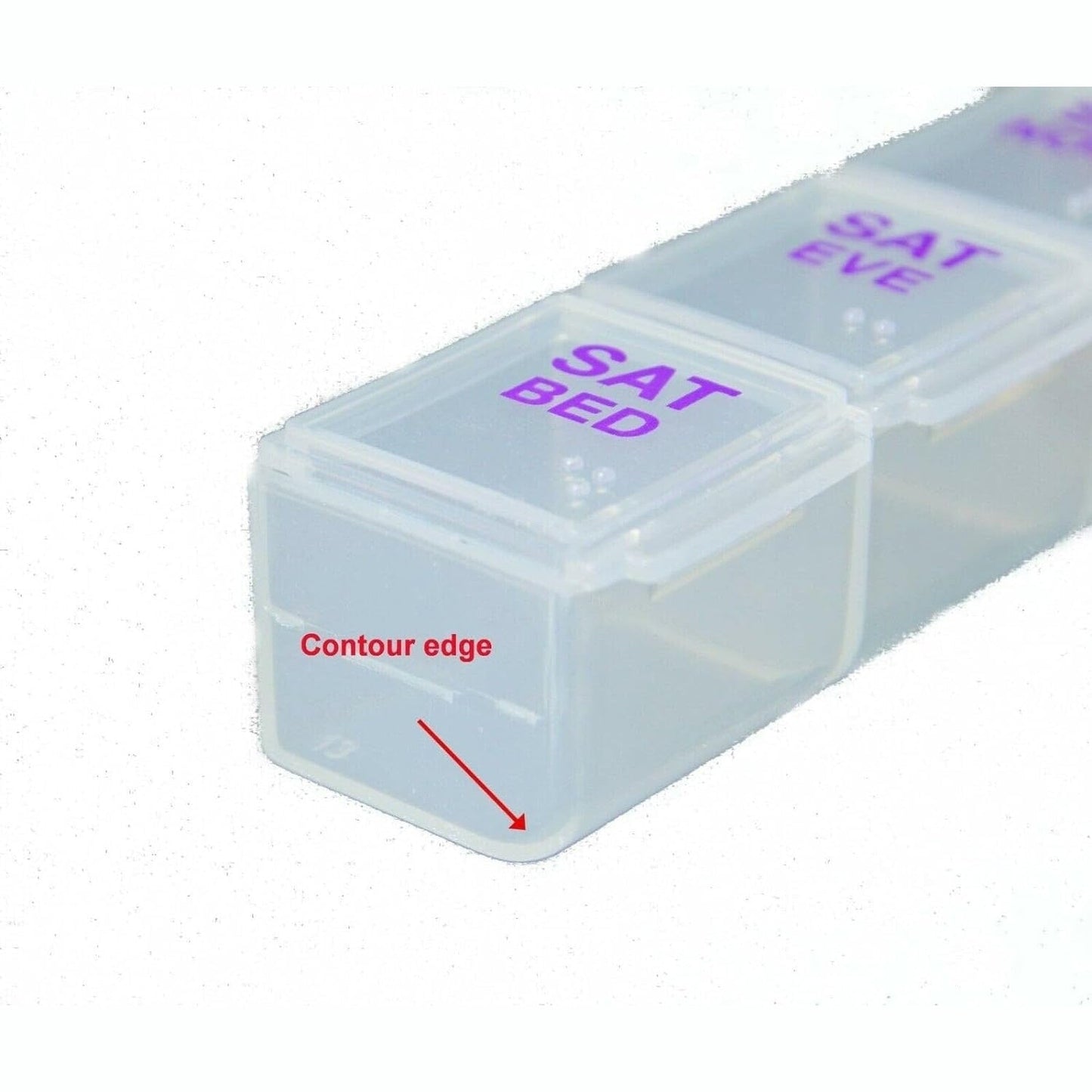 Ezy Dose 1 Day at a Time Pill Case (Assorted Colours)