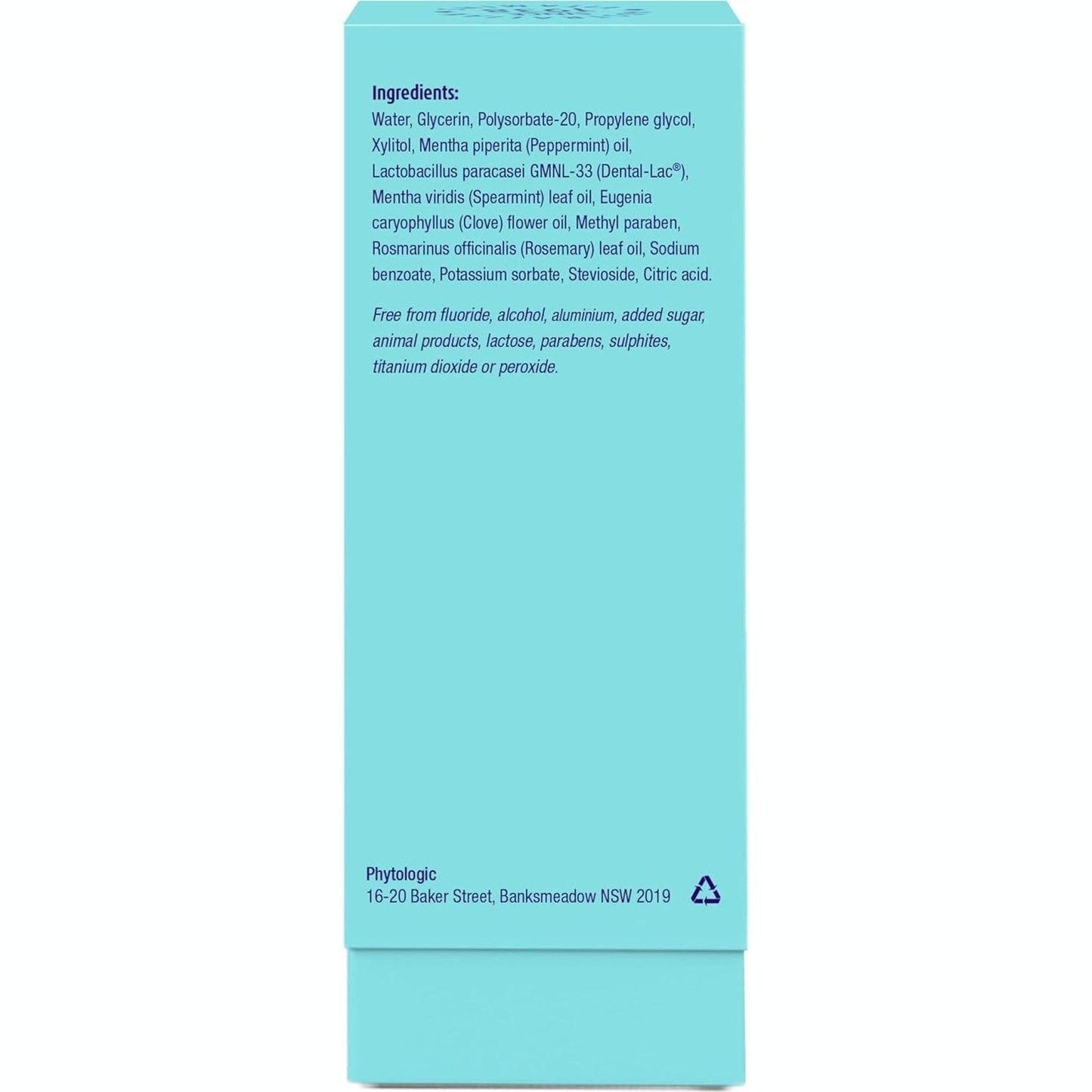 Henry Blooms Oral Health On The Go Probiotic Mouthwash Sachets 11ml x 20 Pack