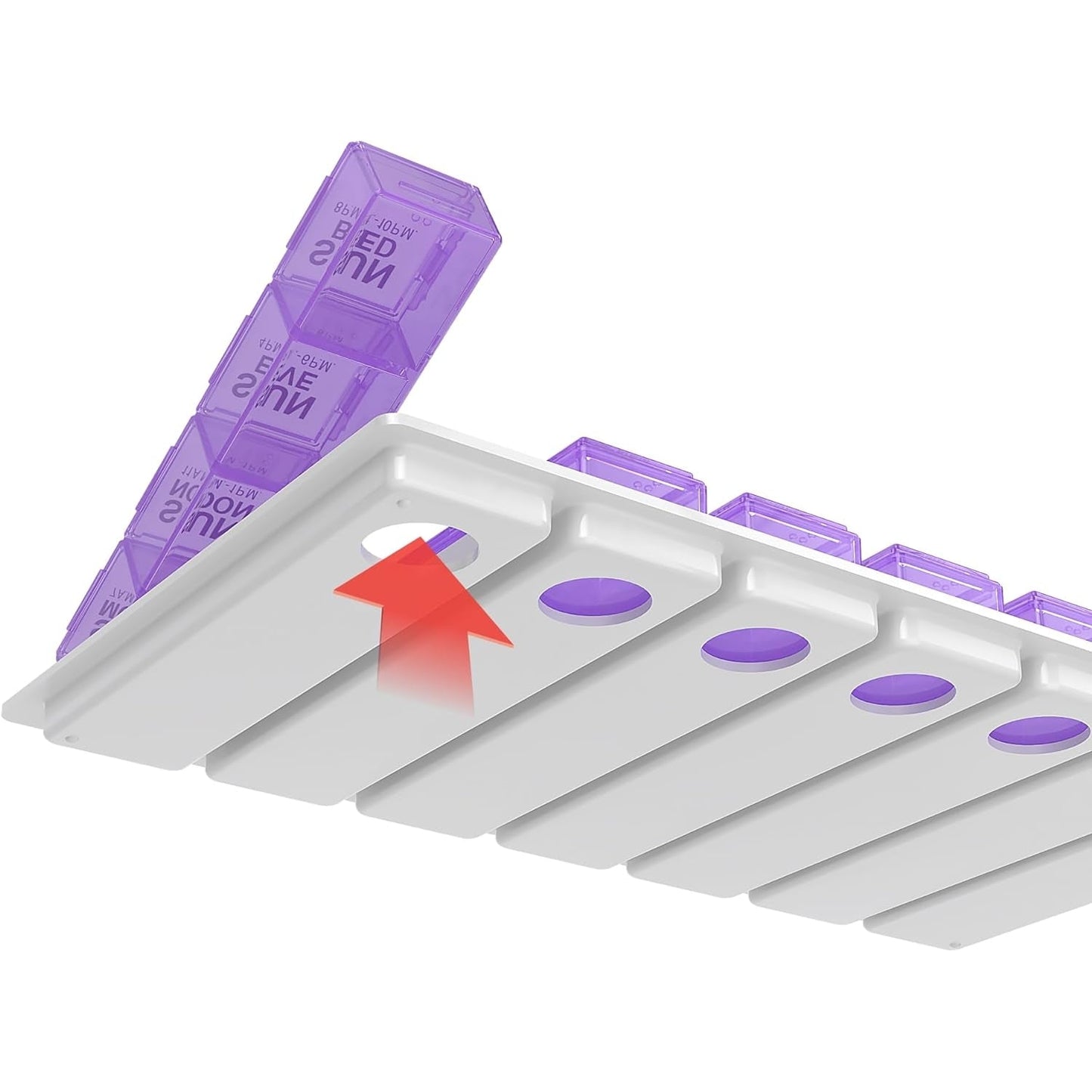Ezy Dose 1 Day at a Time Pill Case (Assorted Colours)