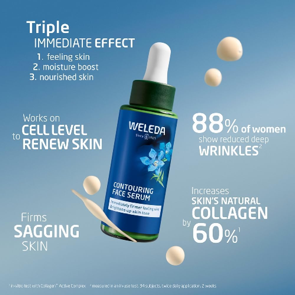 Weleda Facial Serum Contouring (Blue Gentian & Edelweiss) 30ml