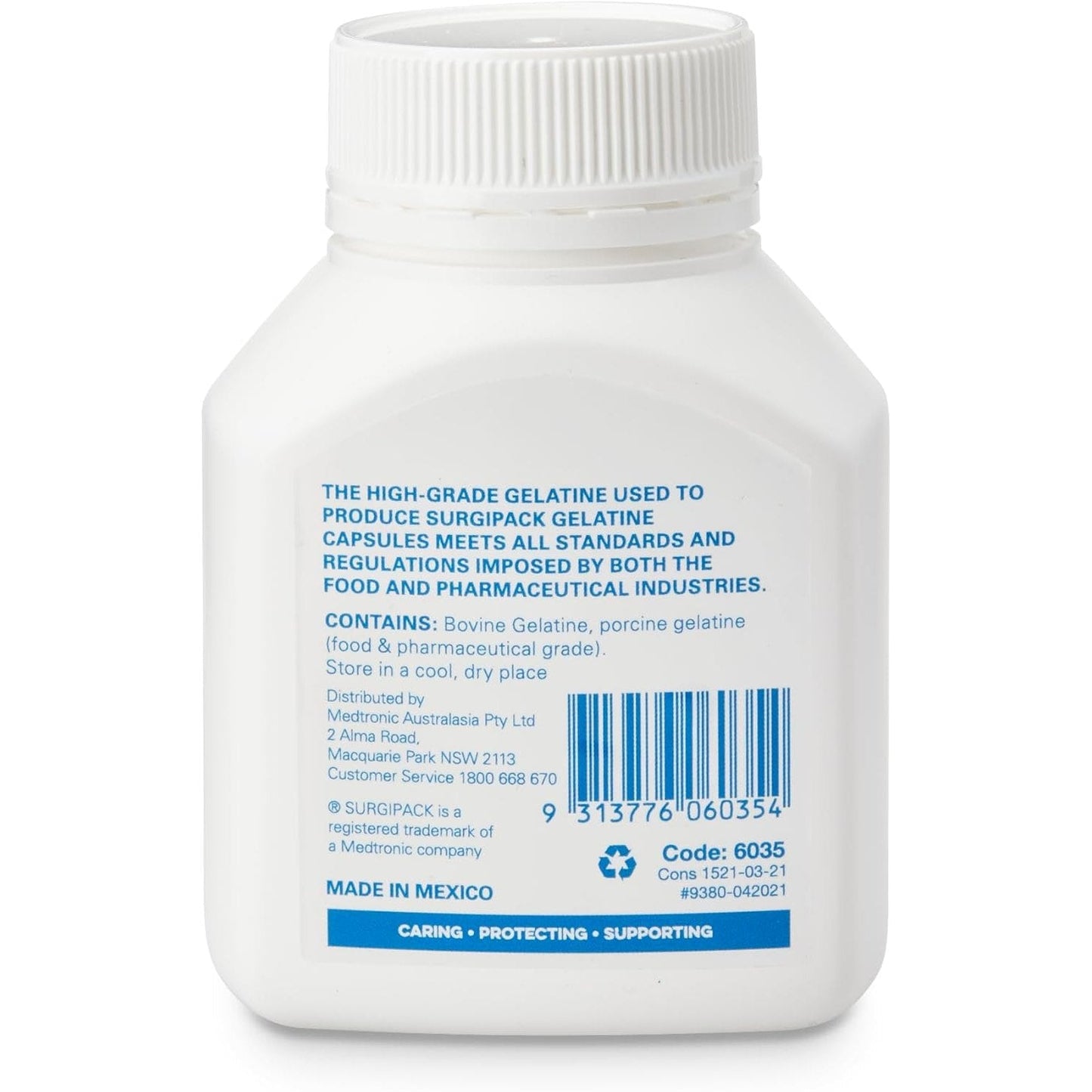 Surgipack Empty Gelatine Size 000 100 Capsules