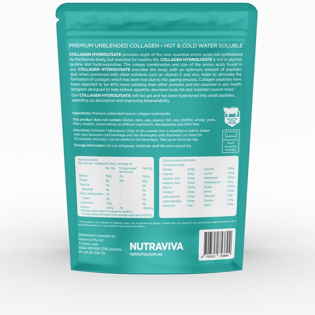 Nutraviva (NesProteins) Collagen Hydrolysate (Beef) 450g