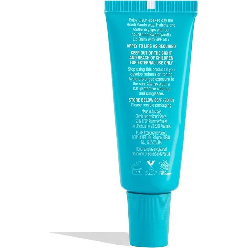 Bondi Sands SPF 50+ Lip Balm Sweet Vanilla 10g
