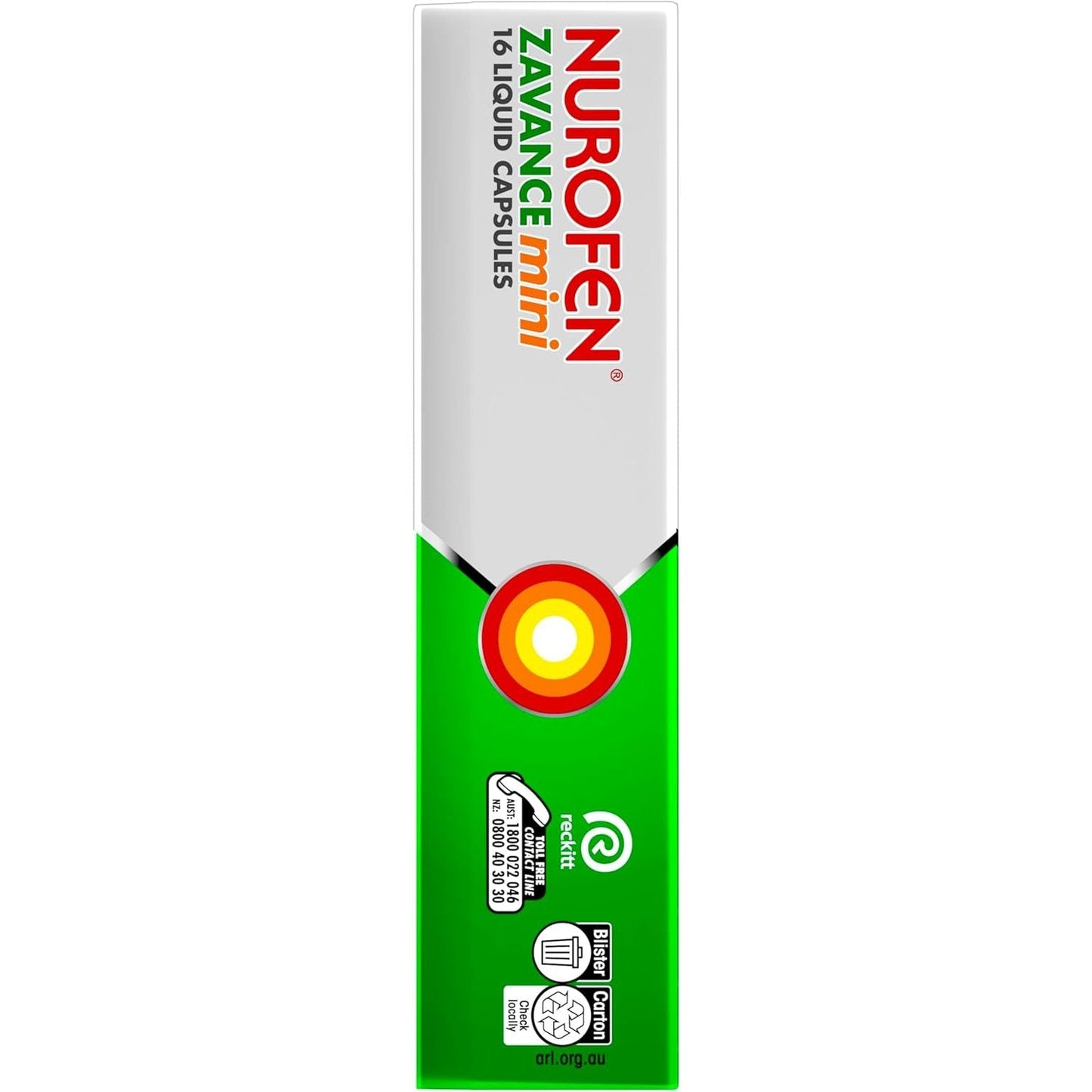 Nurofen Zavance Mini Liquid Capsules 16