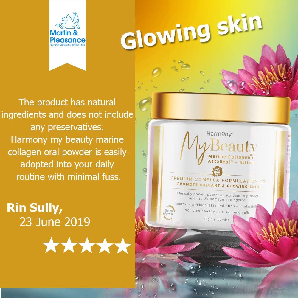 Martin & Pleasance Harmony My Beauty (Marine Collagen + AstaReal + Silica) 80g