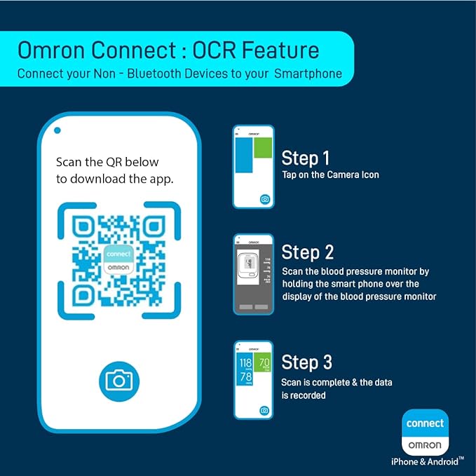 Omron HEM7156T Plus Blood Pressure Monitor