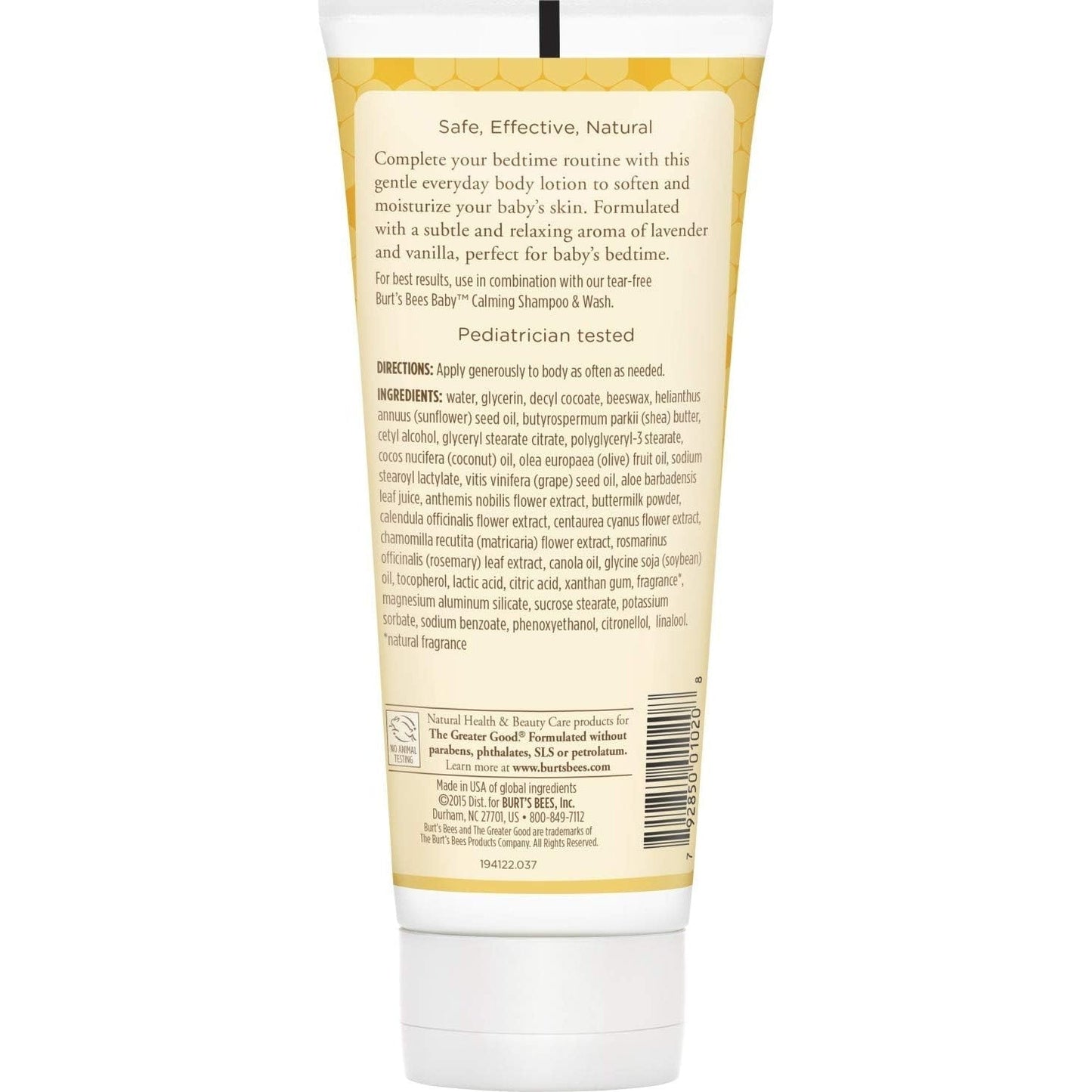 Burt's Bees Baby Nourishing Lotion Calming 170g