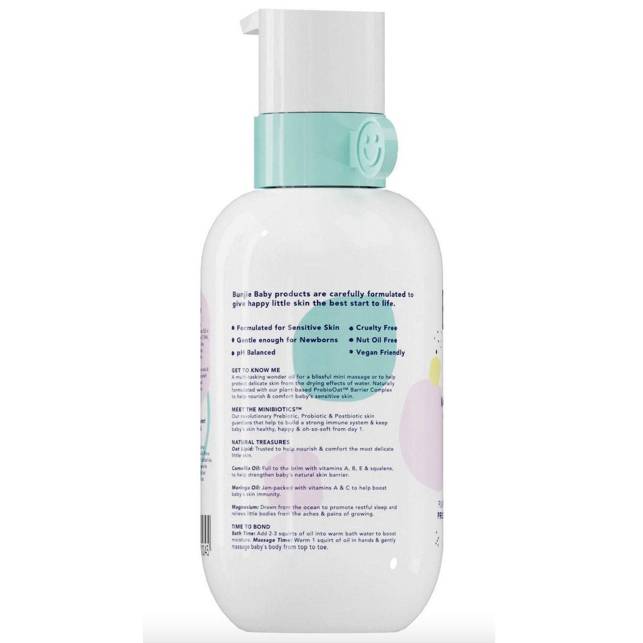 Bunjie Baby Massage & Bath Oil 165ml