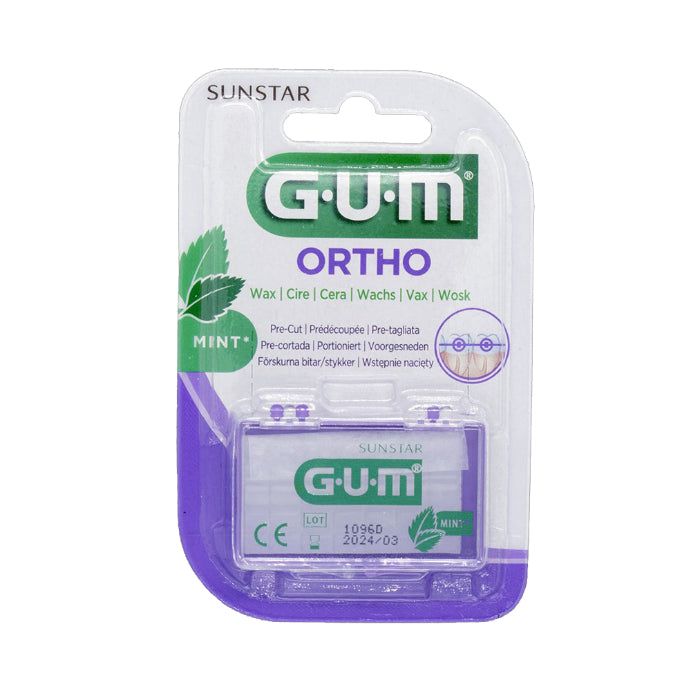 G.U.M 724mc Orthodontic Wax Mint 1 Each