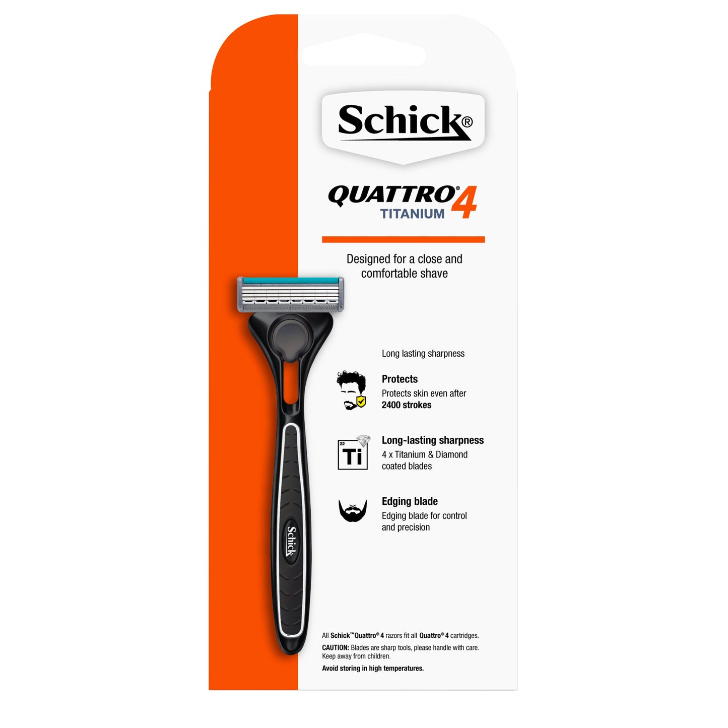 Schick Quattro Titanium 1 Up Kit