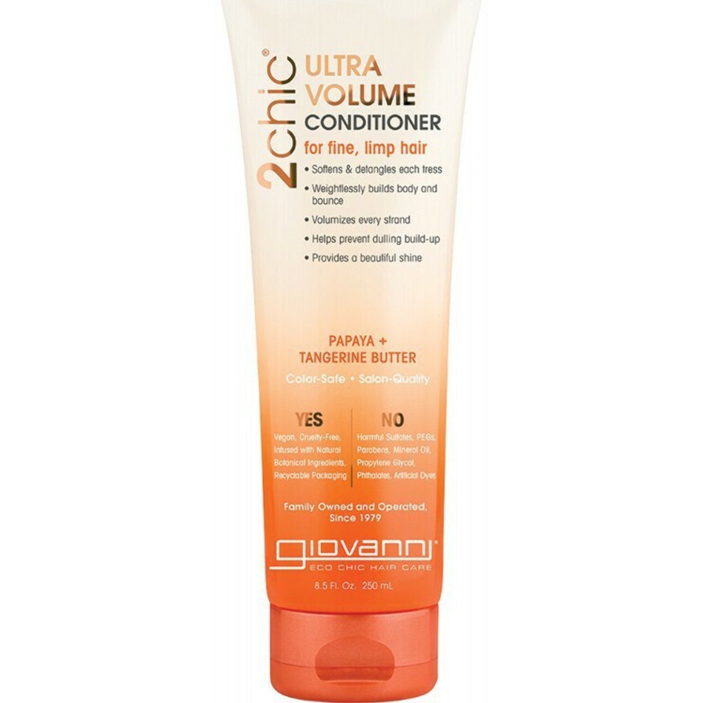 GIOVANNI Conditioner - 2chic Ultra-Volume (Fine, Limp Hair) 250ml
