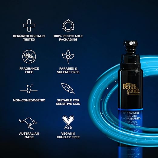 Bondi Sands One Hour Express Face Mist 70ml