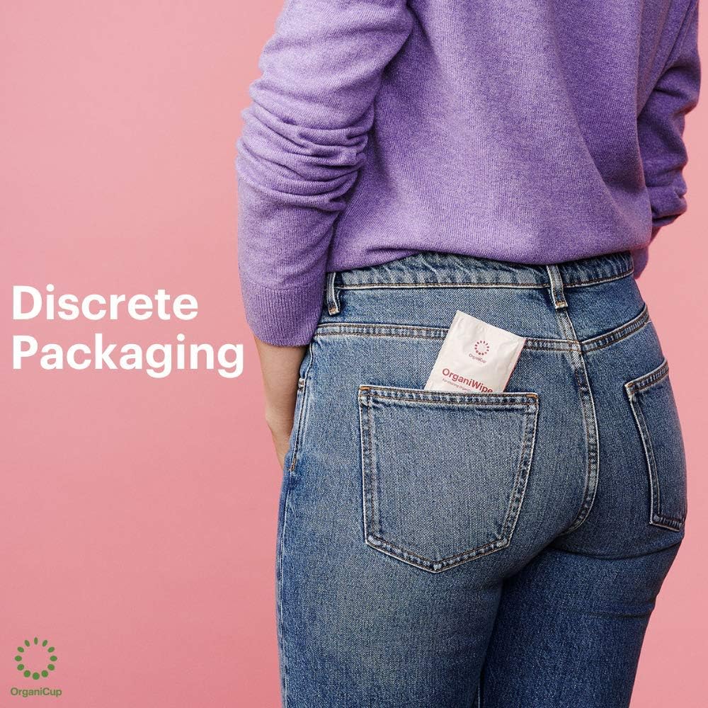 OrganiCup OrganiWipes x 10 Pack