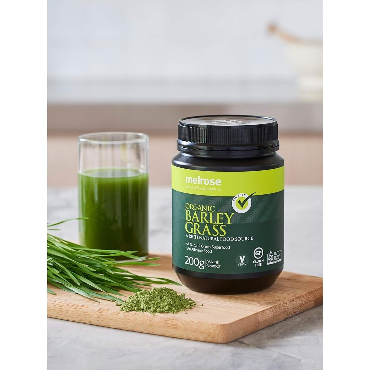 Melrose Organic Barleygrass Powder Instant Powder 200g