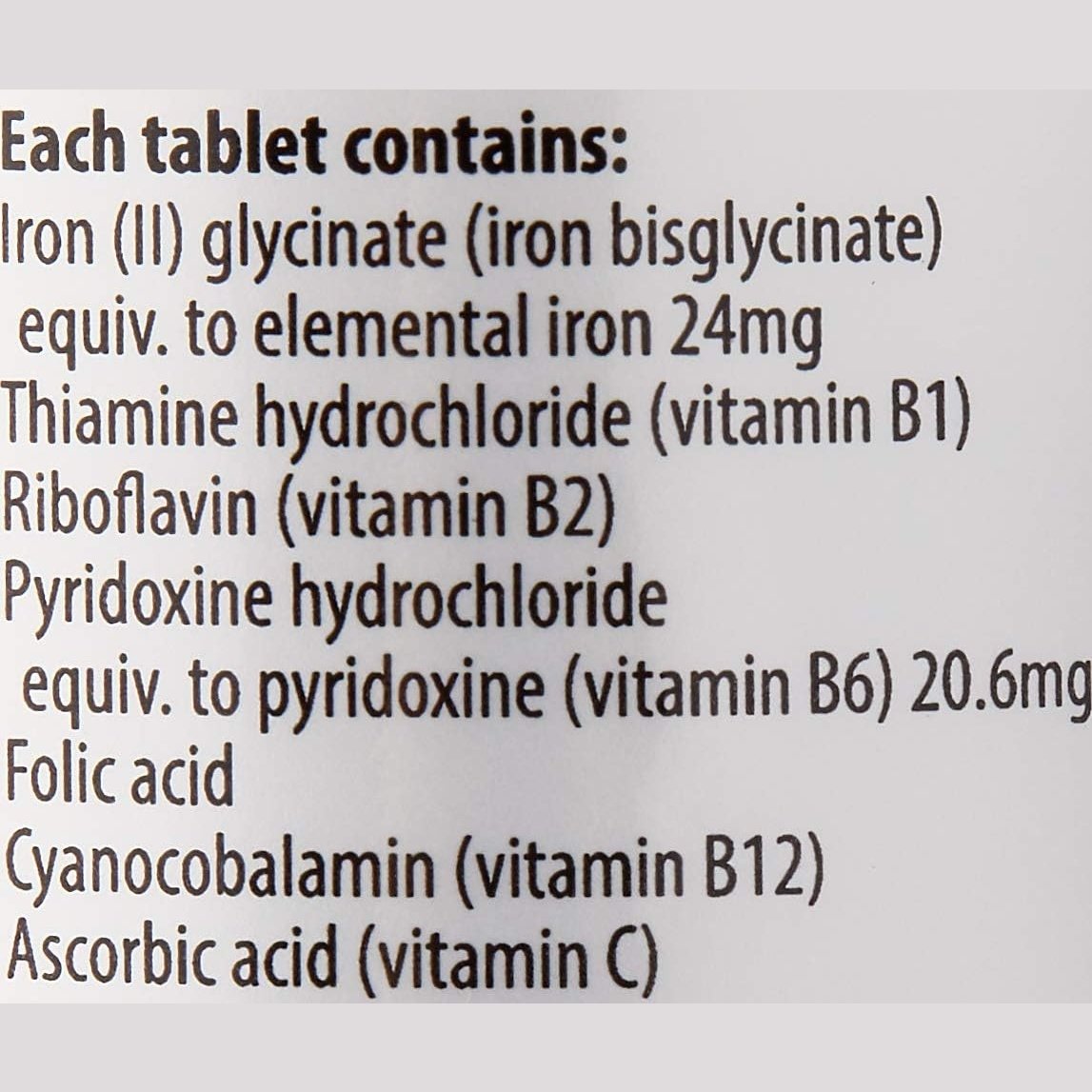 Oriental Botanicals Iron Excel 30t