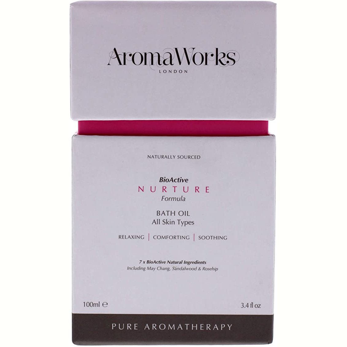 Aromaworks Bath Oil Bioactive Nurture Formula 100ml