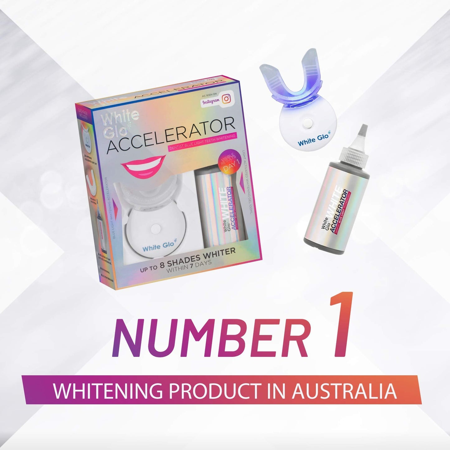 White Glo White Accelerator Blue Light Teeth Whitening System