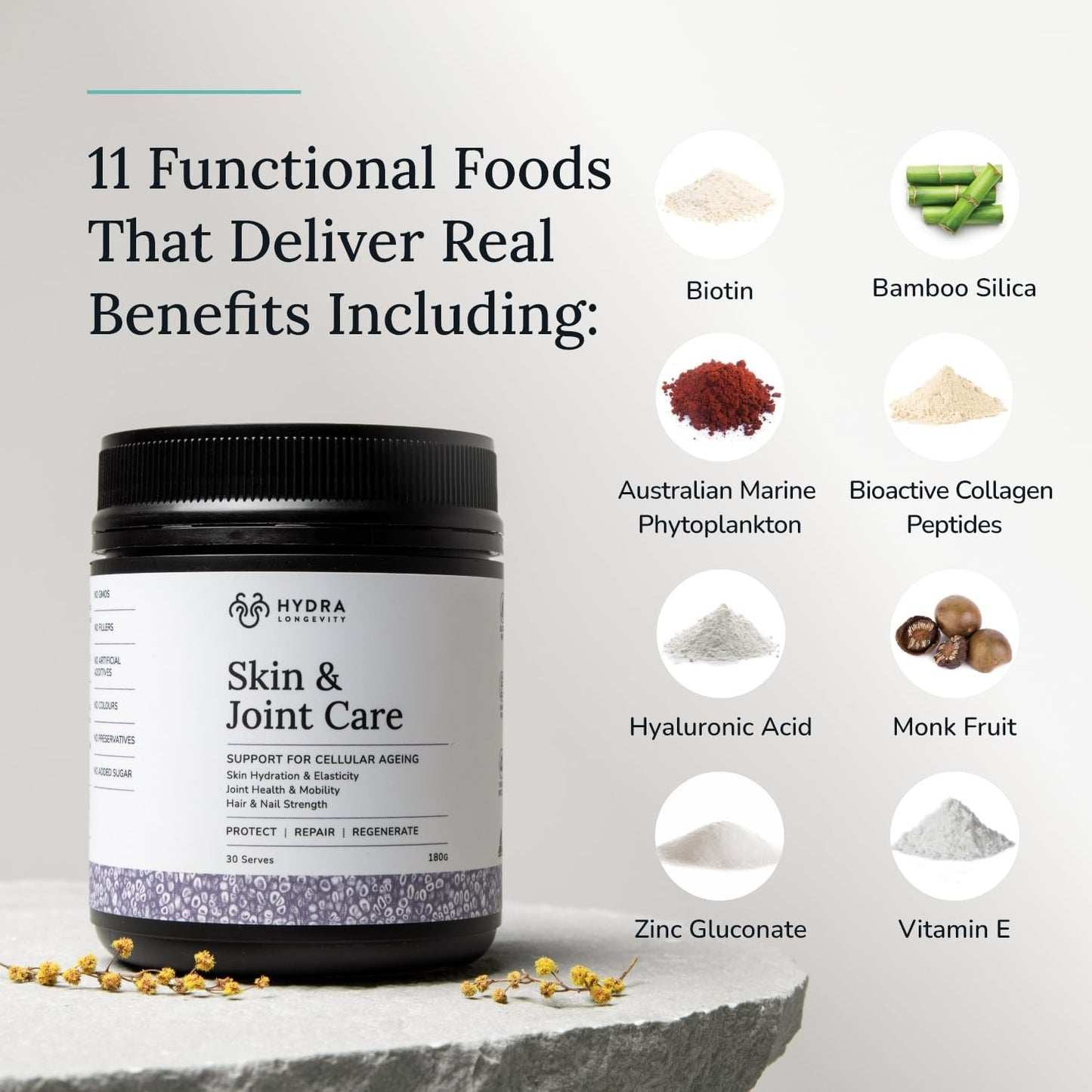 Hydra Longevity Skin & Joint Care 180g