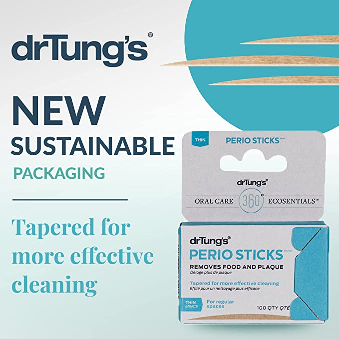 DR TUNG'S Perio Sticks Thin 100 Pieces