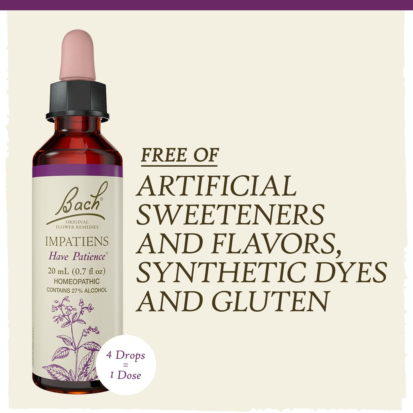 Bach Flower Remedies Impatiens 20ml