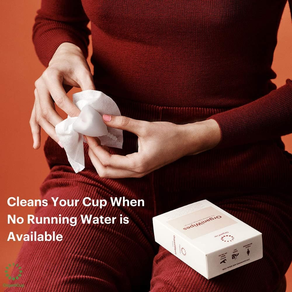 OrganiCup OrganiWipes x 10 Pack