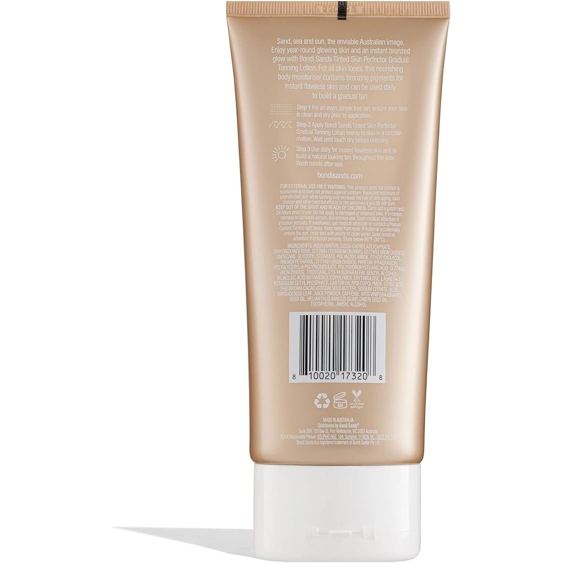 Bondi Sands Gradual Tanning Lotion Tinted Skin Perfector 150ml