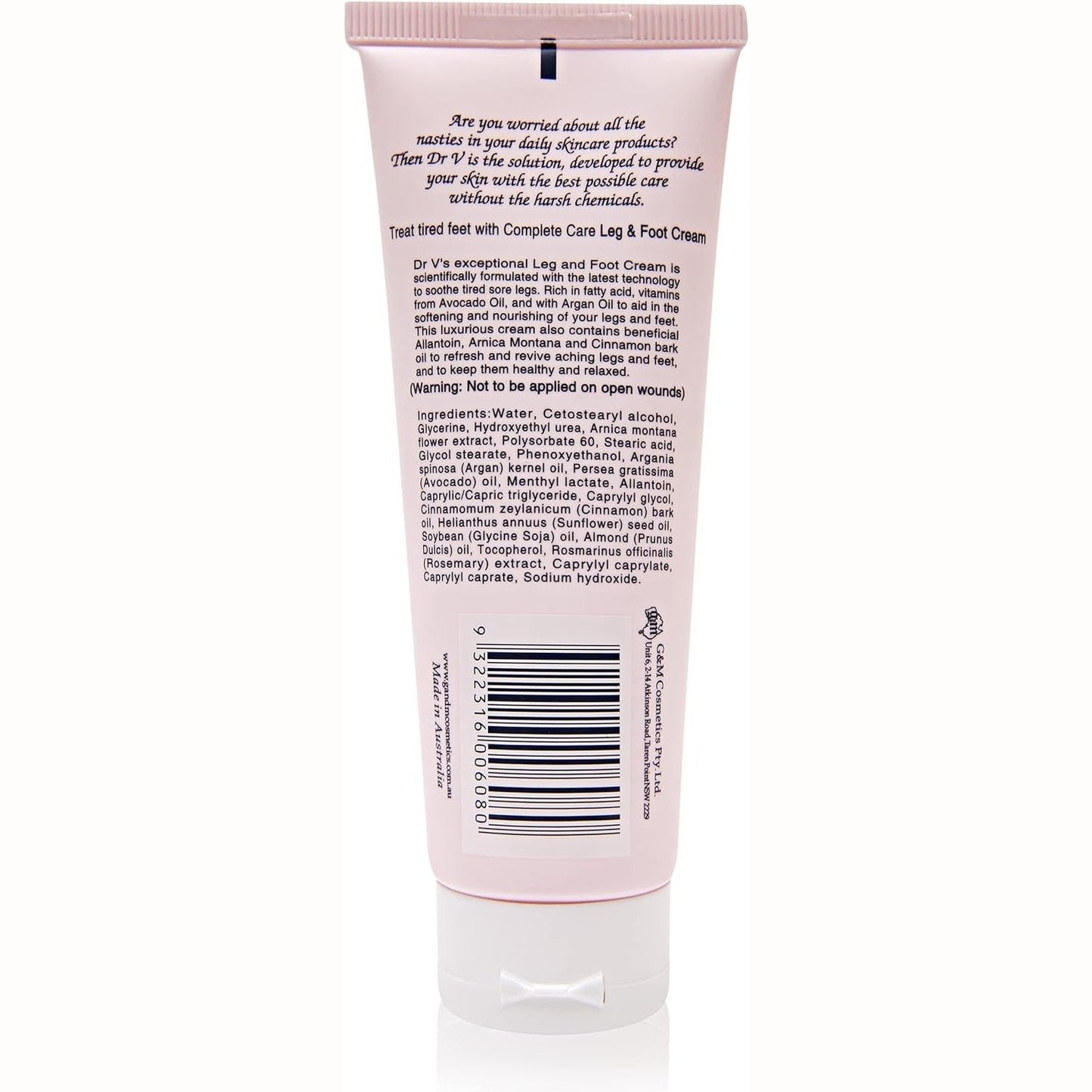 Dr. V Complete Care Leg & Foot Cream 100ml