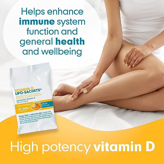 Lipo-Sachets Vitamin D Melon 5g 30 Sachets