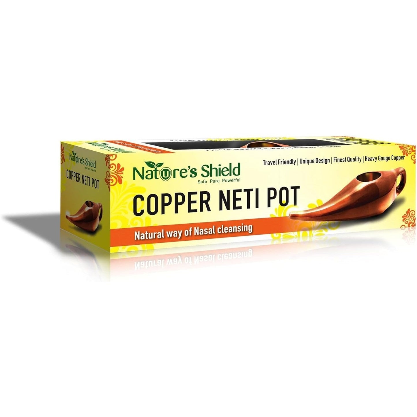 Nature's Shield Copper Neti Pot